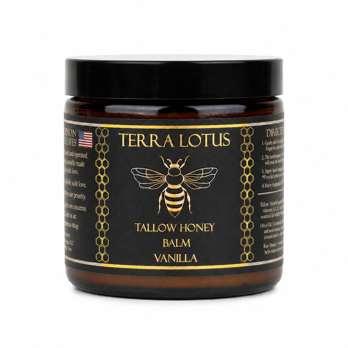 Baume Tallow Terra Lotus 318g vue de face
