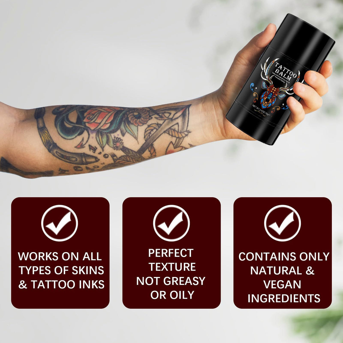 Baume Yecuce pour embellir un tatouage ancien