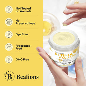 Bealions Crème au Rétinol emballage