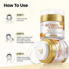 Bealions Crème au Rétinol mise en scène sur une coiffeuse