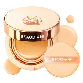 BEAUDIANI Cushion Fond de Teint 50g vue avant avec compact rose doré