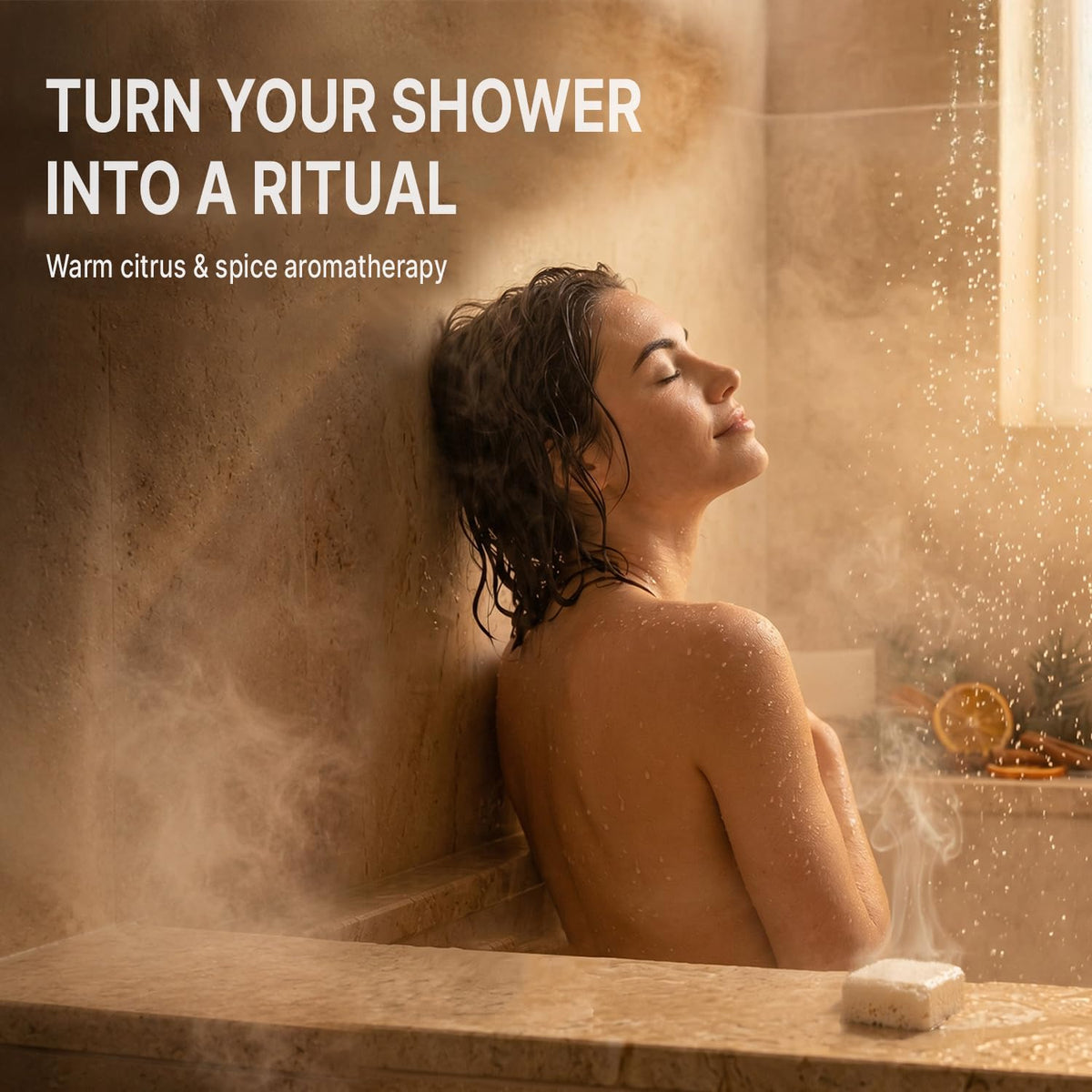 Beauty by Earth Shower Steamers Aromatherapy gift packaging