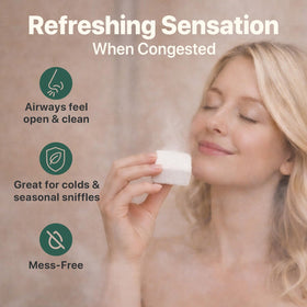 Beauty by Earth Shower Steamers in a bathroom setting