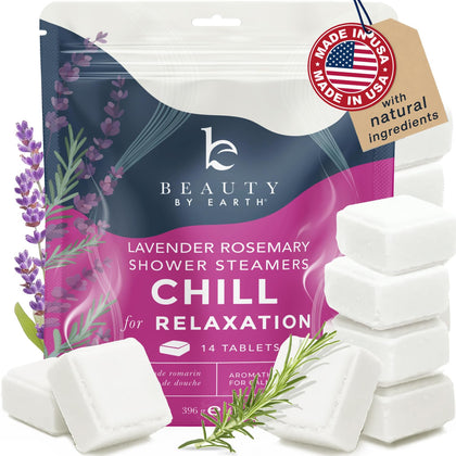 Beauty by Earth Shower Steamers Lavande vue de face