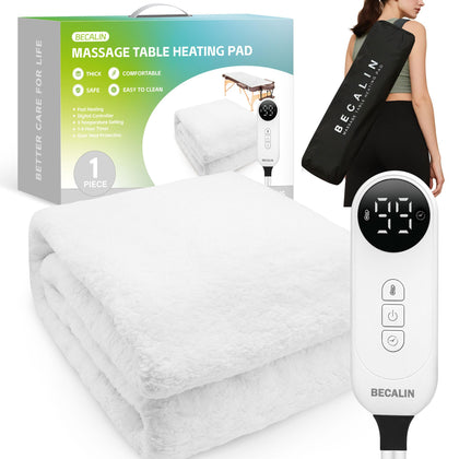 BECALIN couverture chauffante pour table de massage vue de devant