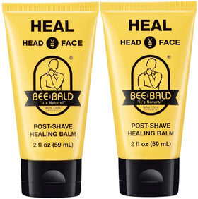Bee Bald HEAL Baume Après-Rasage 2 fl oz vue de face