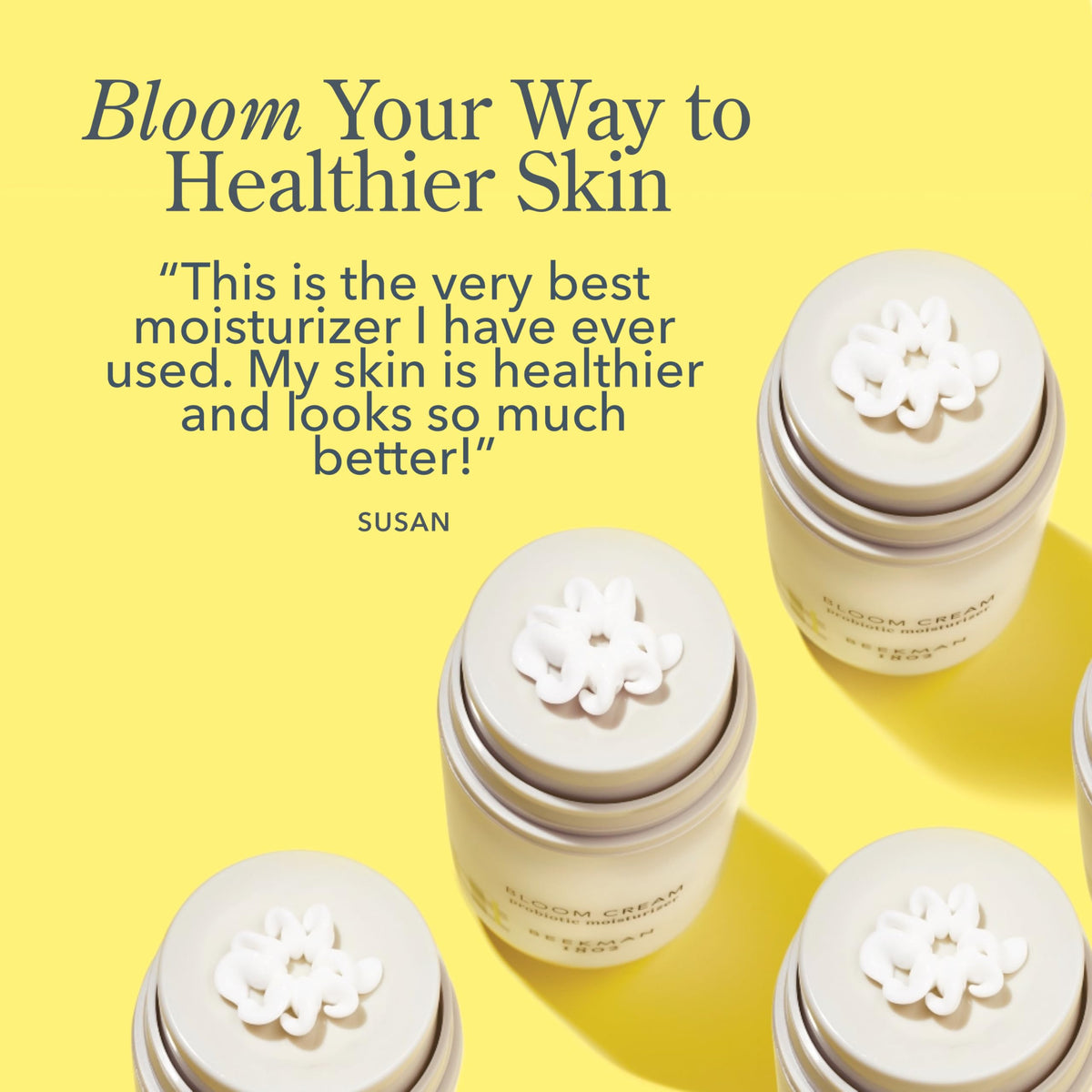 Beekman 1802 Crème Hydratante au Lait de Chèvre texture crème