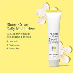 Beekman 1802 Crème Hydratante au Lait de Chèvre, texture crémeuse