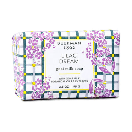 Beekman 1802 Savon au Lait de Chèvre Lilac Dream 100g vue avant