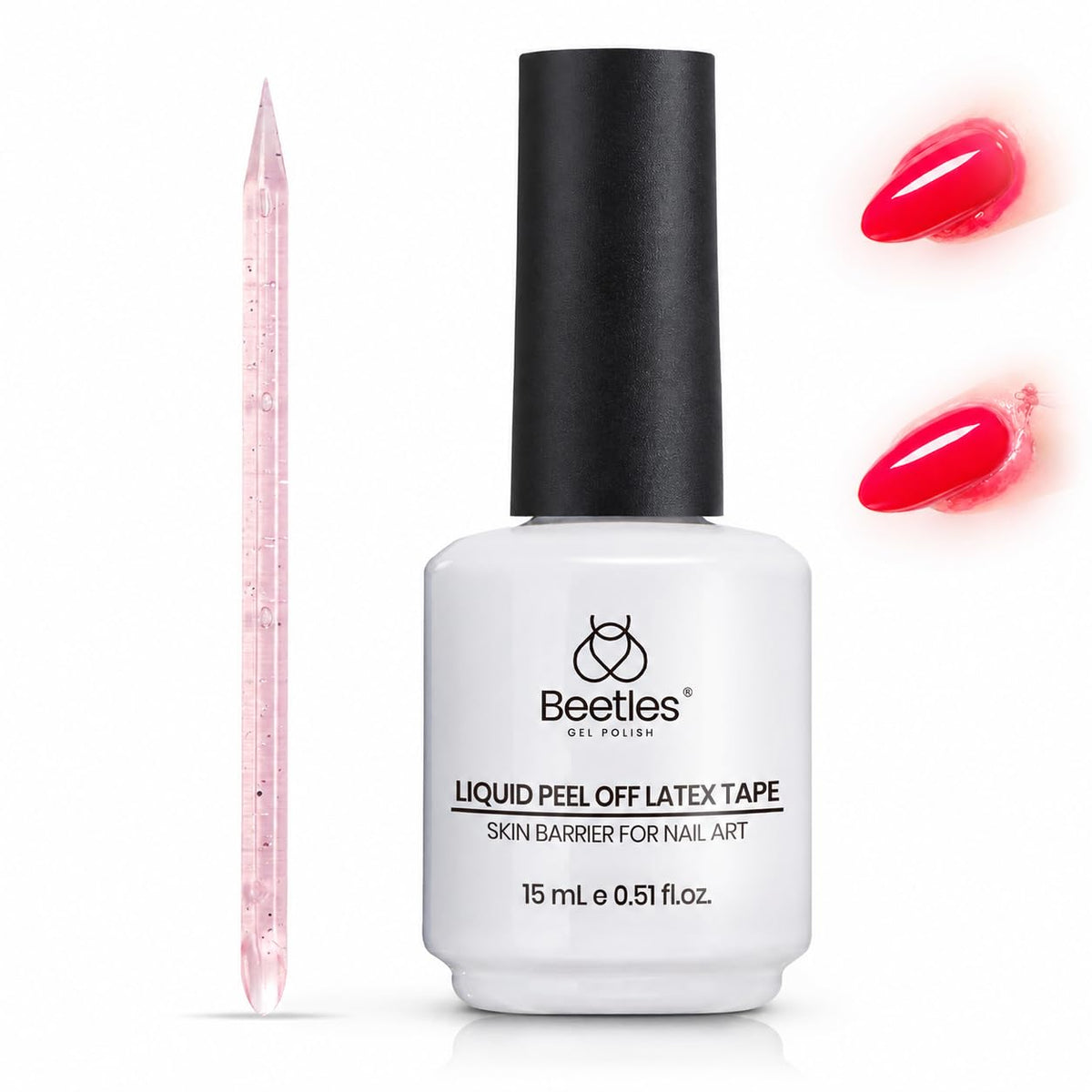 beetles Gel Polish 15ml latex liquide pour ongles devant