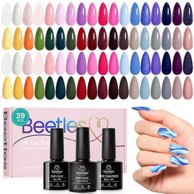 beetles Gel Polish 36 couleurs palette vue avant