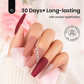 beetles Gel Polish Base Coat 15ml avec vernis coloré