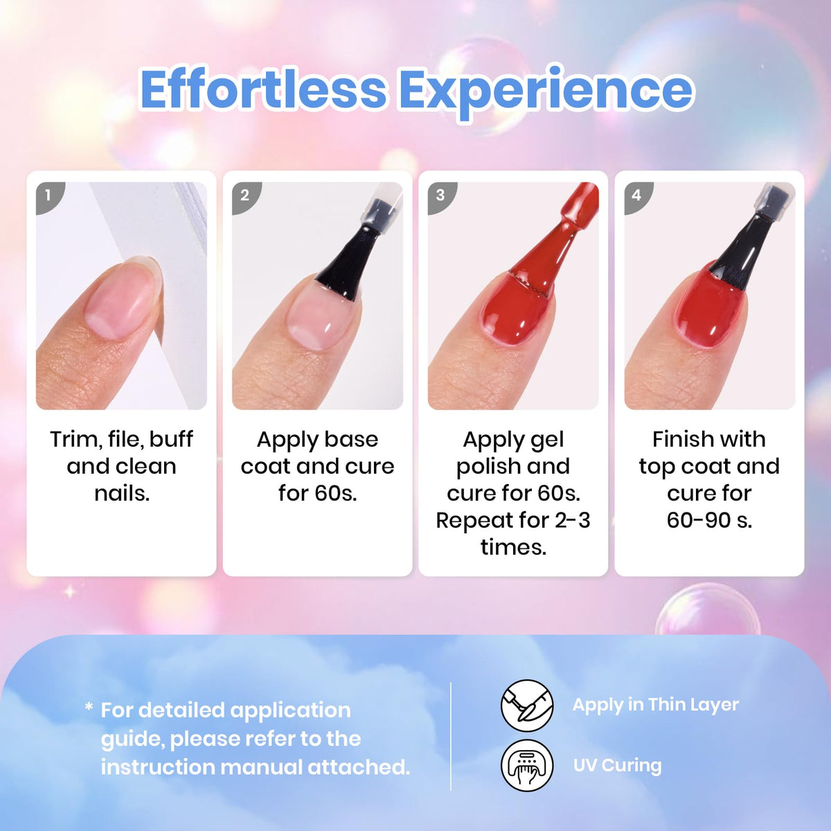 beetles Gel Polish Kit 39Pcs présentation du produit