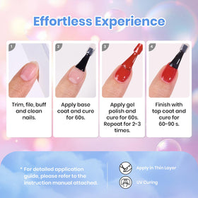 beetles Gel Polish Kit 39Pcs présentation du produit