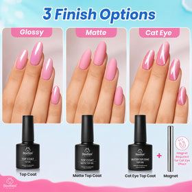 beetles Gel Polish kit avec lime à ongles et coupe-ongles