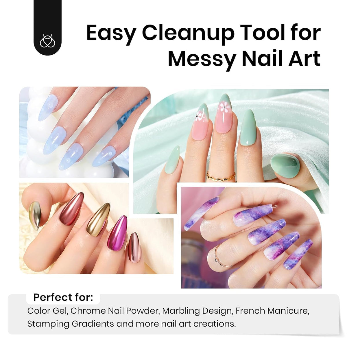 beetles Gel Polish latex liquide pour ongles avec accessoires