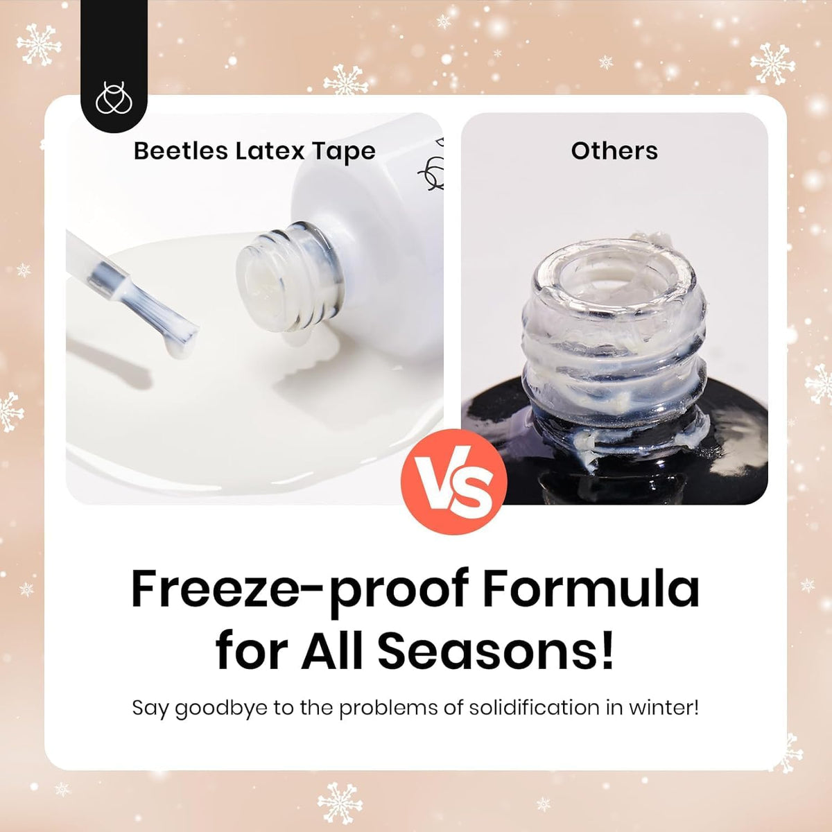 beetles Gel Polish latex liquide pour ongles séchage sur un ongle