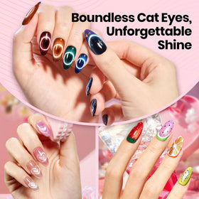 beetles Gel Polish magnet 3 en 1 dans sa boîte de présentation