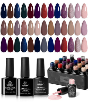 beetles Gel Polish Manhattan Collection 20 couleurs vernis à ongles avant