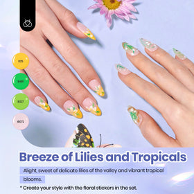 beetles Gel Polish Set avec instructions et accessoires
