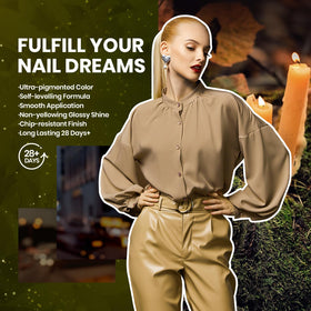 beetles Gel Polish Set packaging avec description des ingrédients