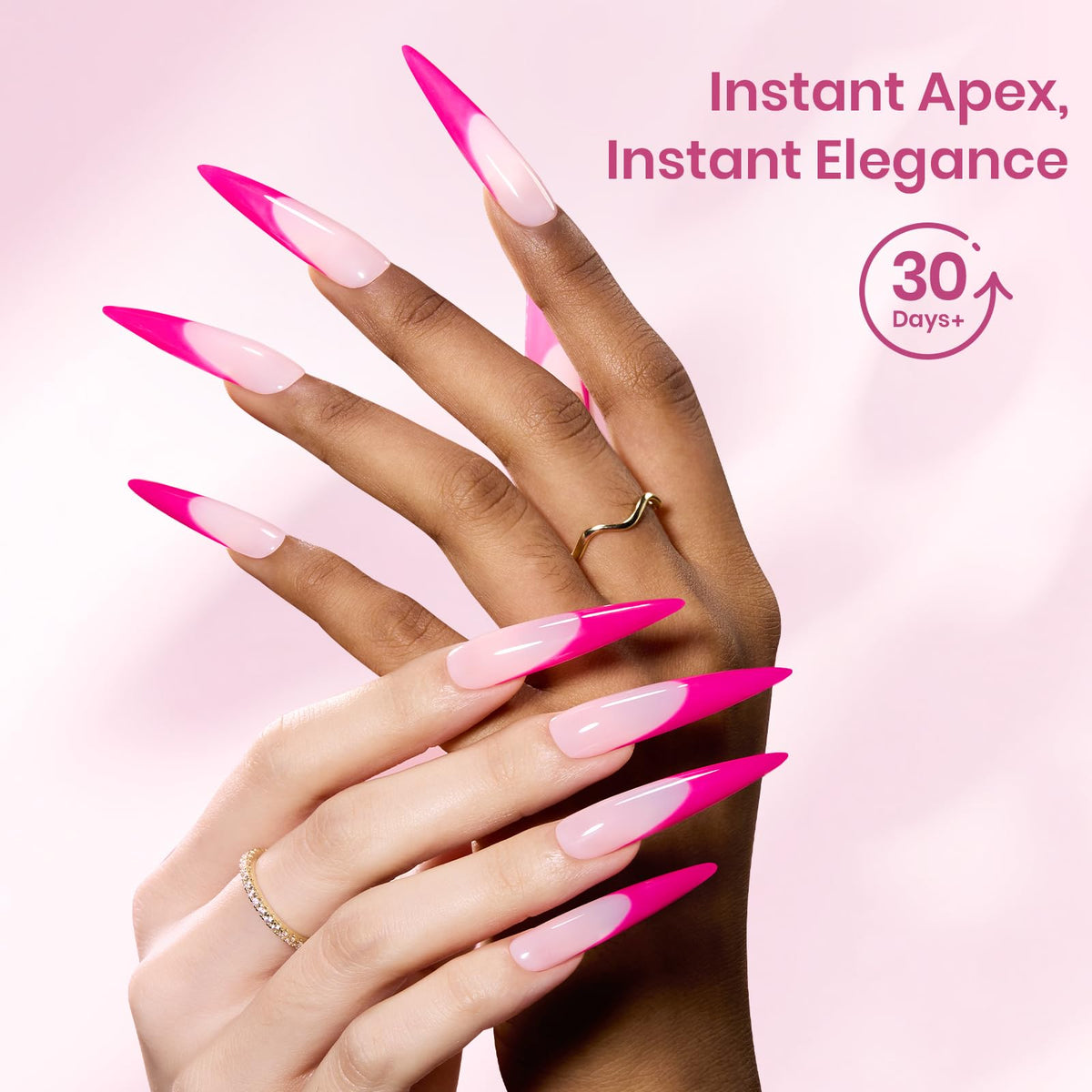 beetles Gel Polish Tipex Instant Apex Tips XL Stiletto tips variety size 00-14