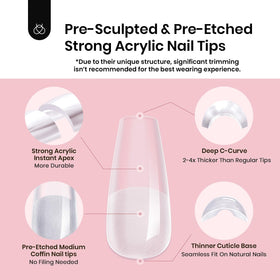 beetles Gel Polish Tips d'Ongles, application sur ongles