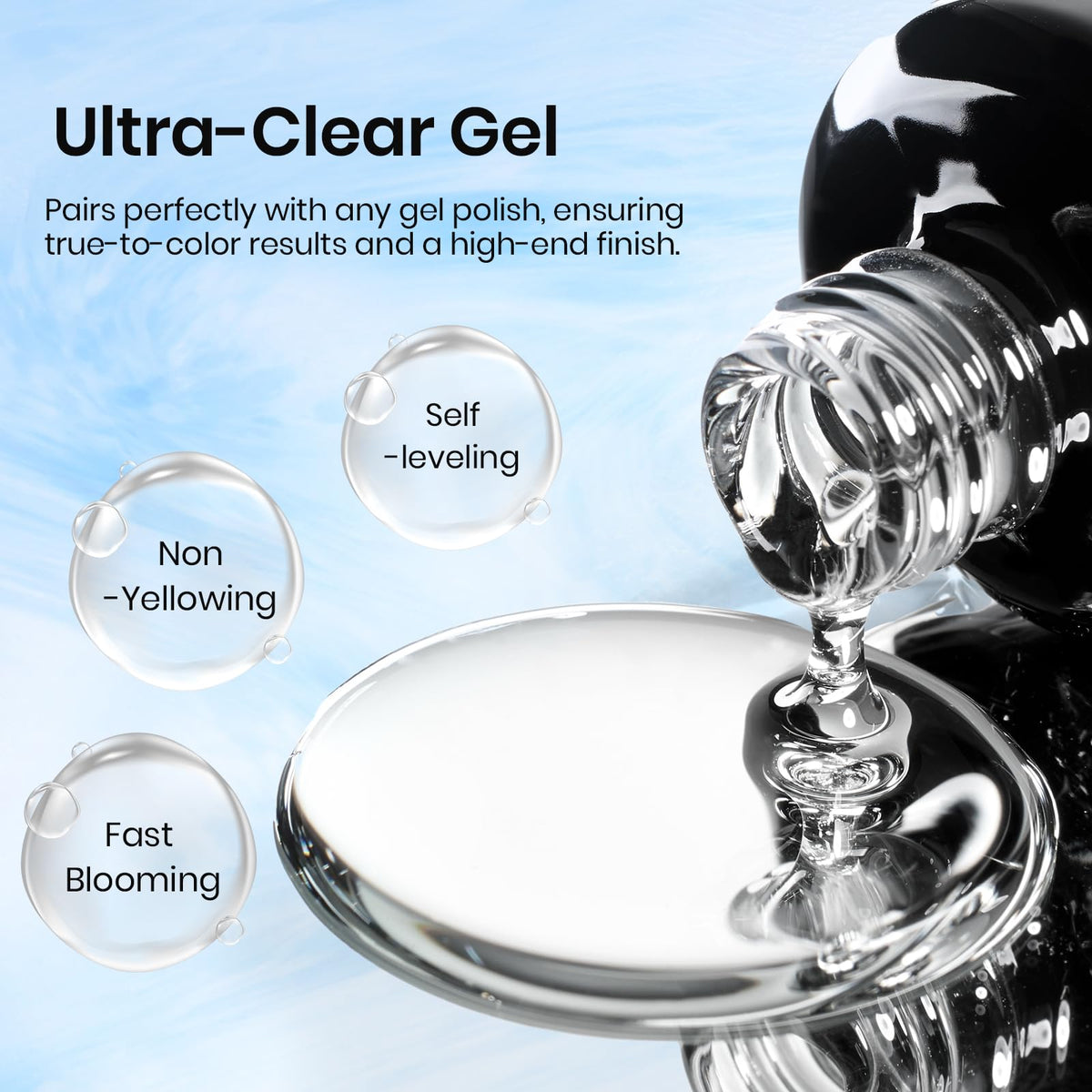 beetles Gel Polish Vernis à Ongles Gel 15 ml avec pinceau de nail art