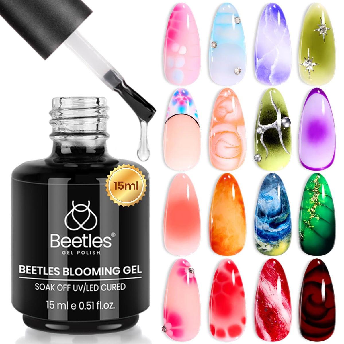 beetles Gel Polish Vernis à Ongles Gel 15 ml vue avant