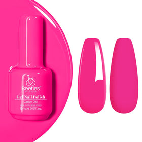 beetles Gel Polish Vernis à Ongles Gel Rose 15ml vue de face