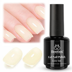beetles Gel Polish Vernis en Gel Jaune Beurre 15ML vue de face
