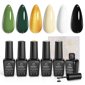 beetles Gel Polish Viper's Kiss 6 couleurs vernis à ongles gel vue de face