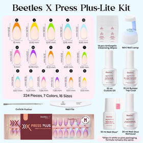 Beetles Kit d'Ongles Pressés avec huile à cuticules