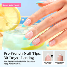 Beetles Kit d'Ongles Pressés contenant des outils de manucure