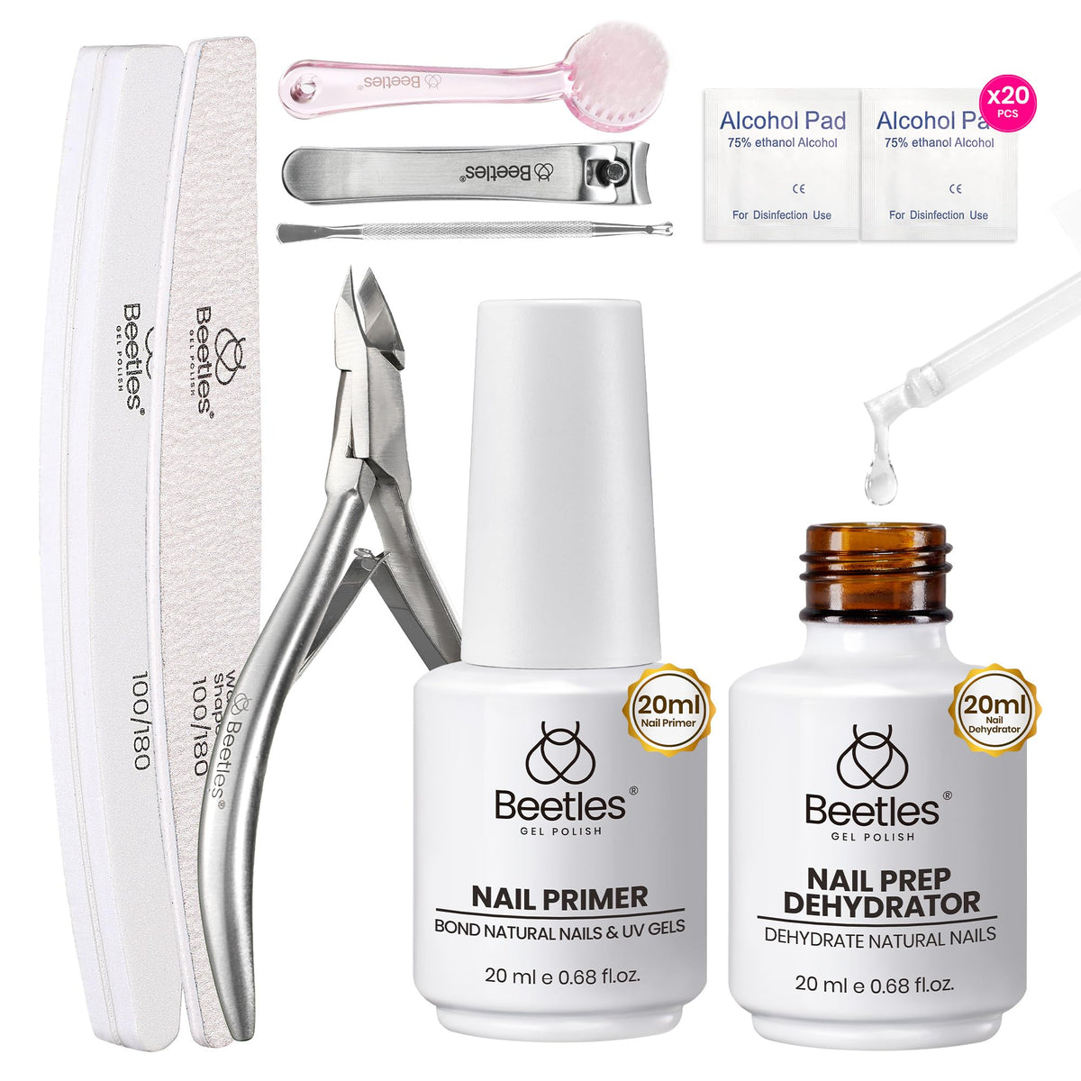 beetles Kit de Déshydrateur et Primer 20ml vue de face