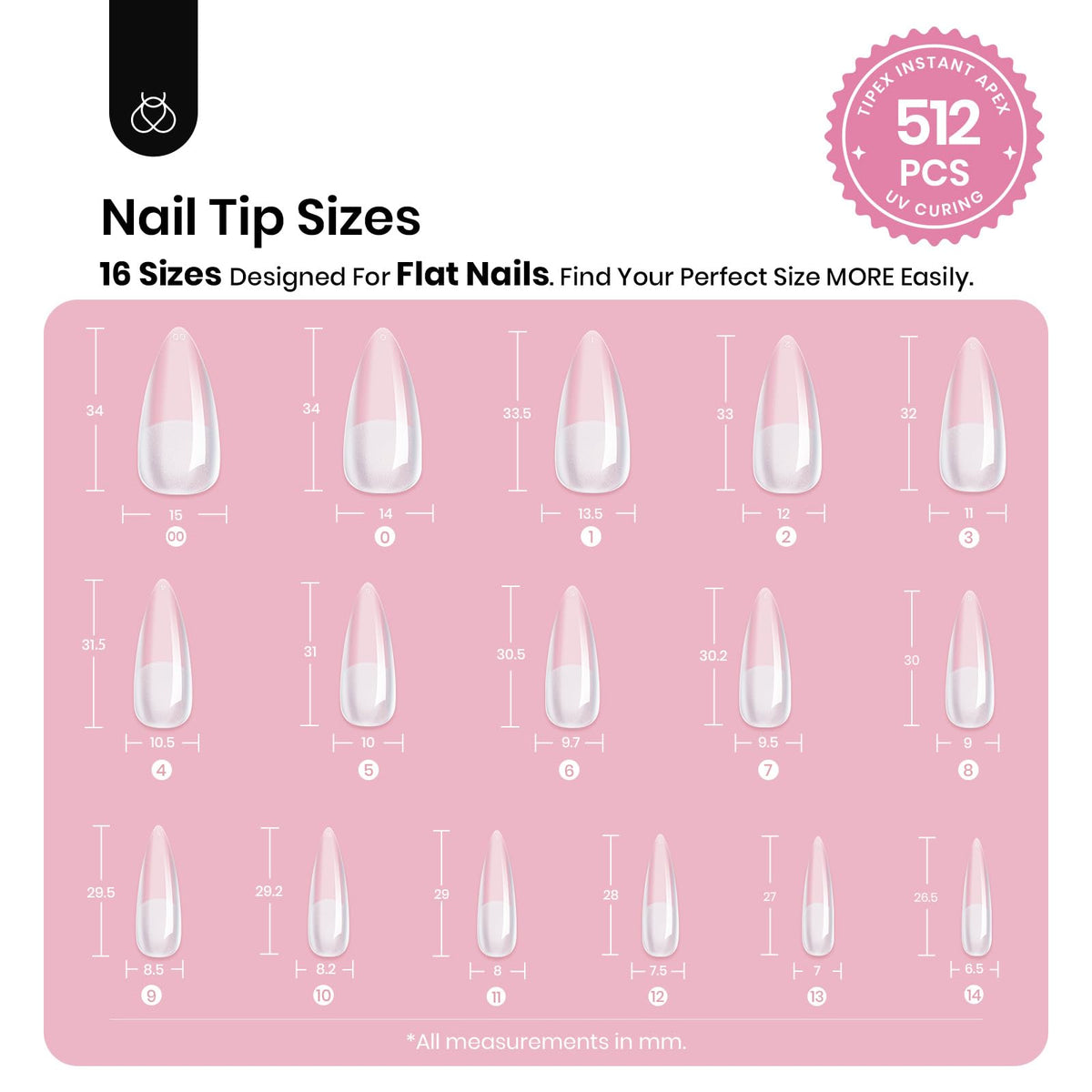 beetles Tipex Instant Apex Nail Tips présentation des tips