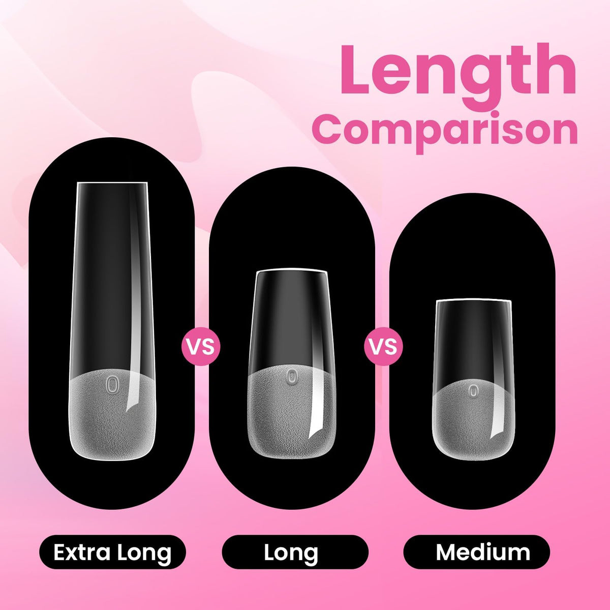 beetles Tipex Instant Apex Nail Tips XL different sizes