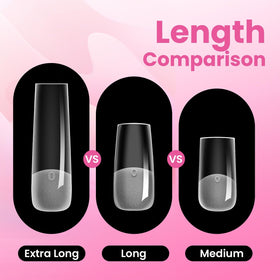 beetles Tipex Instant Apex Nail Tips XL different sizes