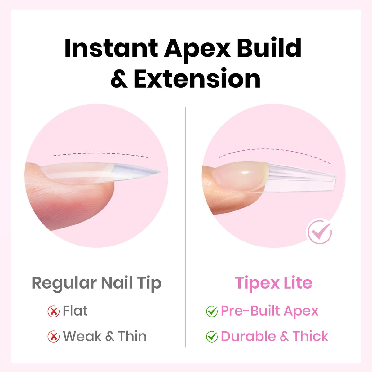 Beetles Tipex Lite application sur des ongles