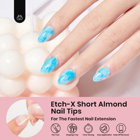 beetles tips ongles amande courtes emballage