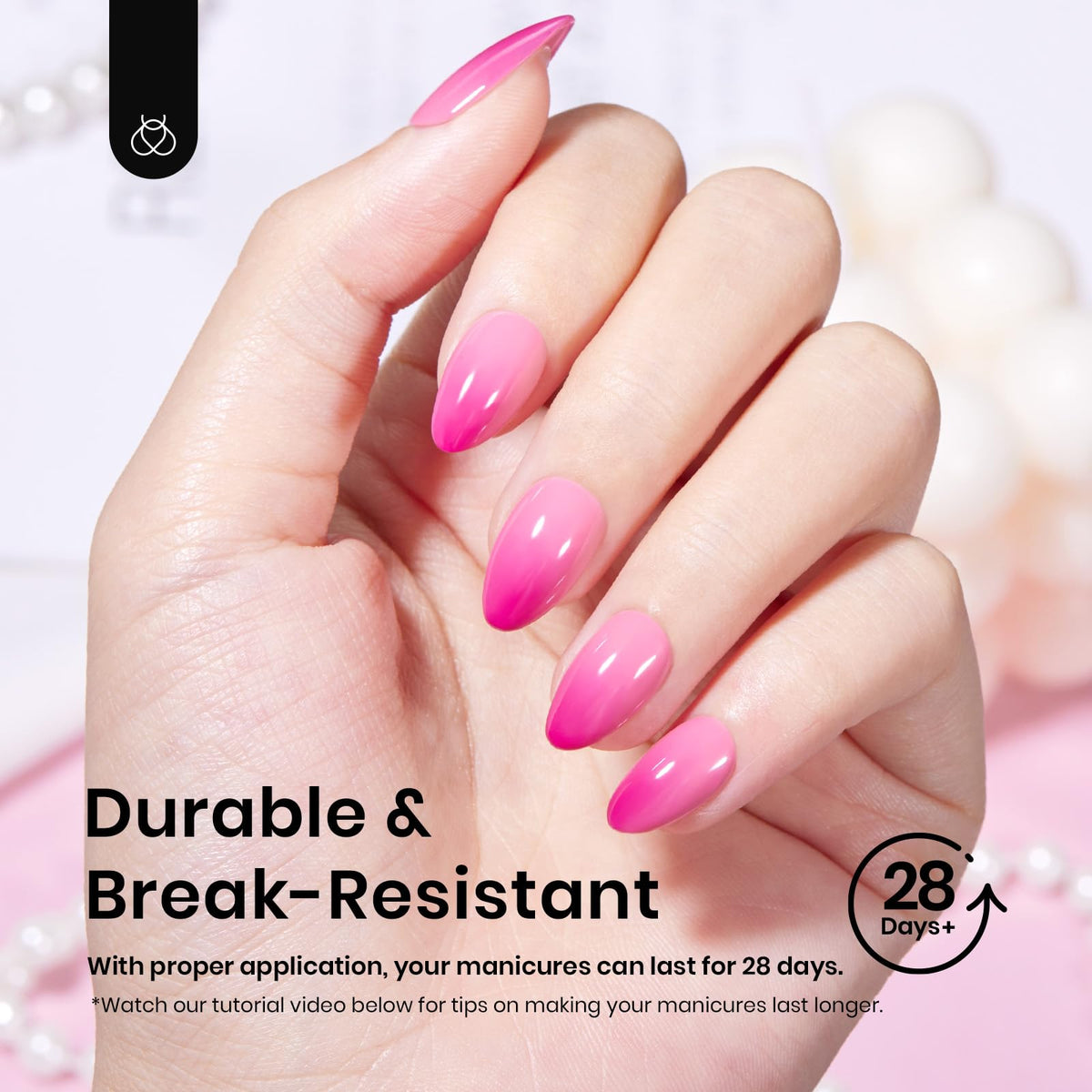 beetles tips ongles amande courtes sur des ongles naturels