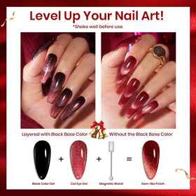Beetles vernis à ongles avec couleur Chocolat et motif
