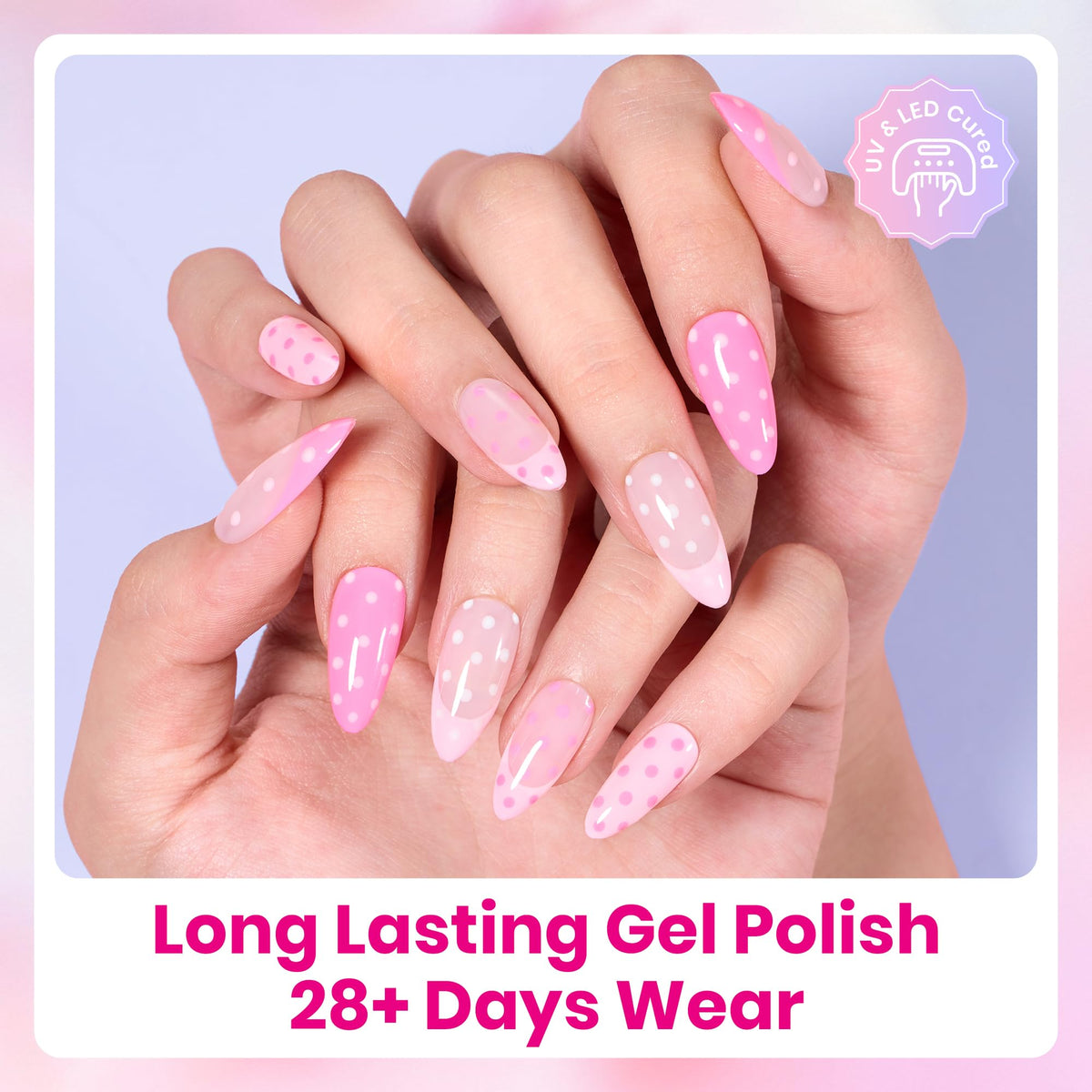 beetles Vernis à Ongles Gel 6 Couleurs Rose - Coral Pink