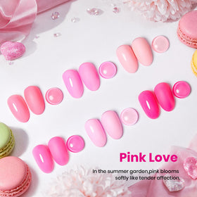 beetles Vernis à Ongles Gel 6 Couleurs Rose - Milky Blush Pink