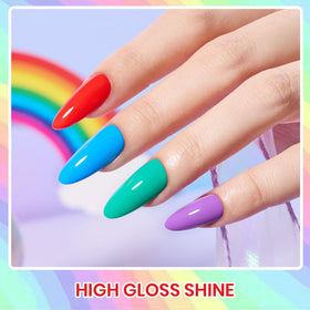 beetles Vernis Gel application sur ongles avec lampe UV
