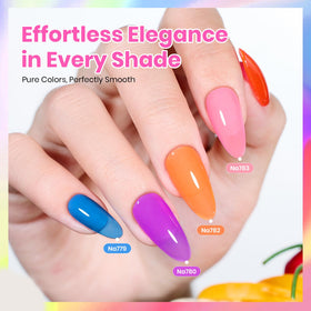 beetles Vernis Gel Jelly Na780 couleur néon