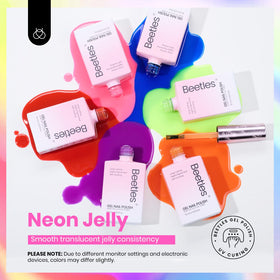 beetles Vernis Gel Jelly Na782 couleur néon