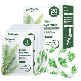 BeHoomi Masque Oculaire Chauffant à Vapeur, vue avant