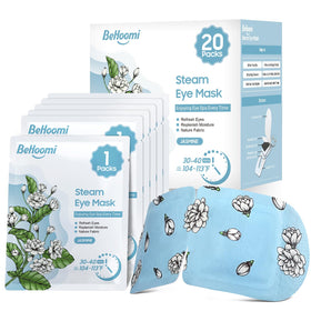BeHoomi masque oculaire chauffant pack de 20 au jasmin