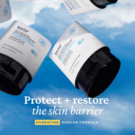 belif Aqua Bomb Crème Hydratante SPF 45 avec texture crème